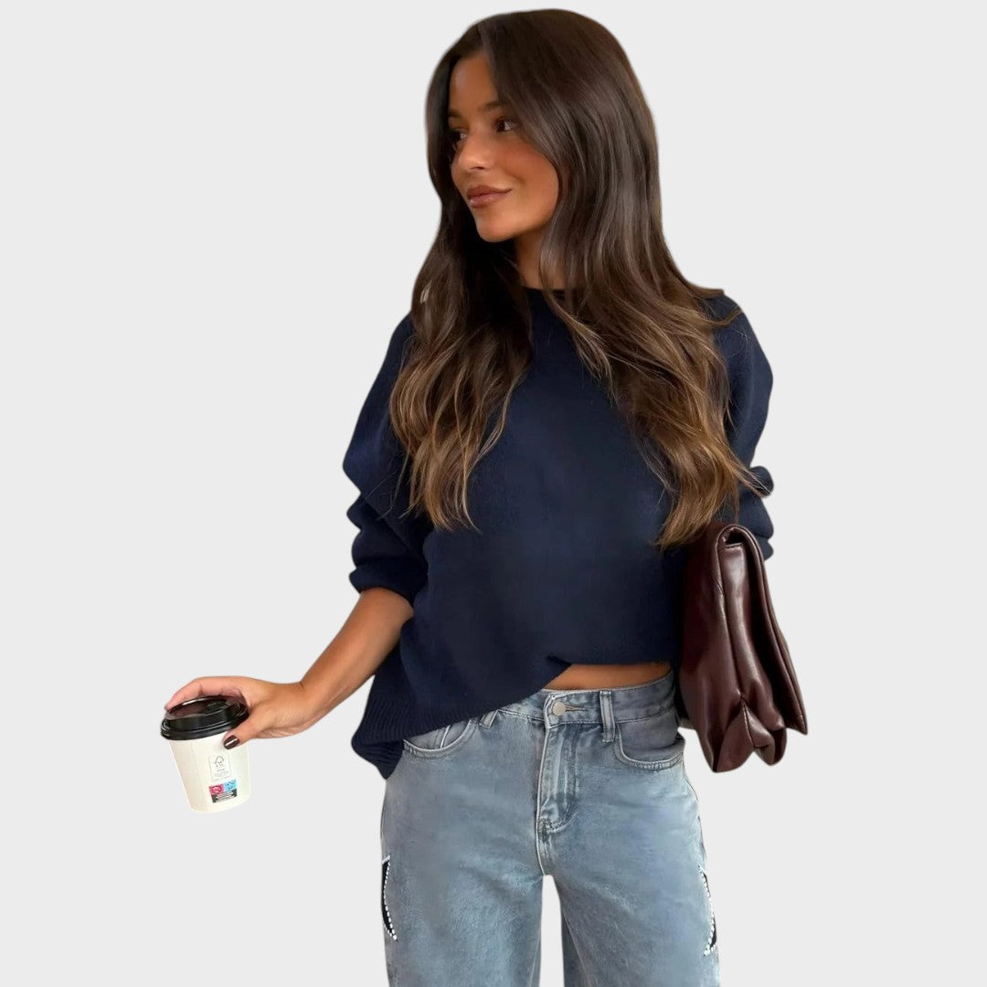 Yolanda | Jean con Apliques de Estrellas y Tiro Alto