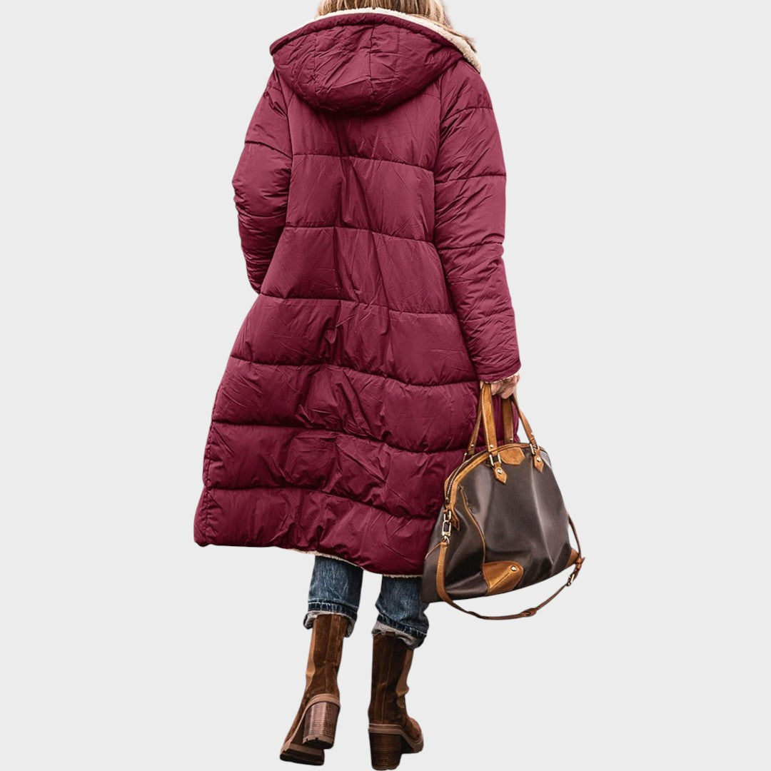 Lena | Abrigo Largo Reversible