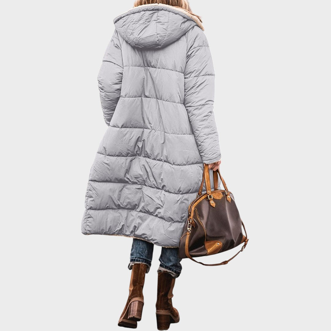 Lena | Abrigo Largo Reversible
