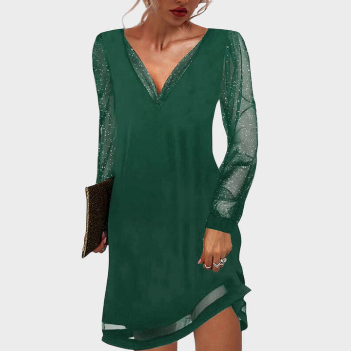 Ramona | Vestido Elegante con Escote en V