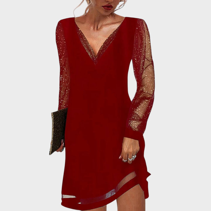 Ramona | Vestido Elegante con Escote en V