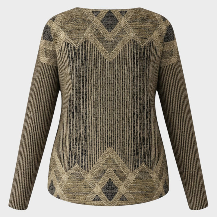 Nélida | Blusa a Rayas con Manga Larga