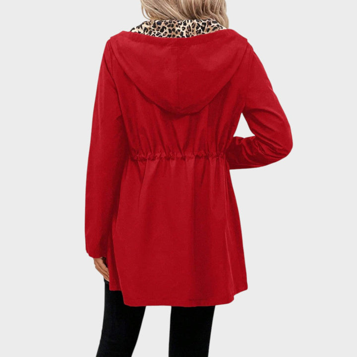 Nadia | Abrigo Reversible con Animal Print