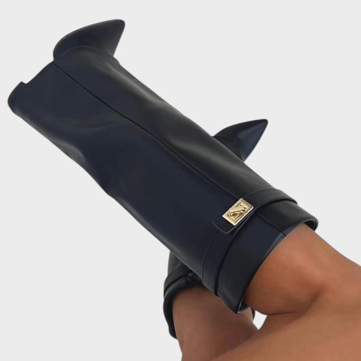 Luna | Botas de Cuero de Caña Alta
