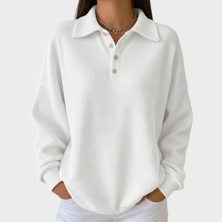 Ailén | Polo de Punto con Cuello