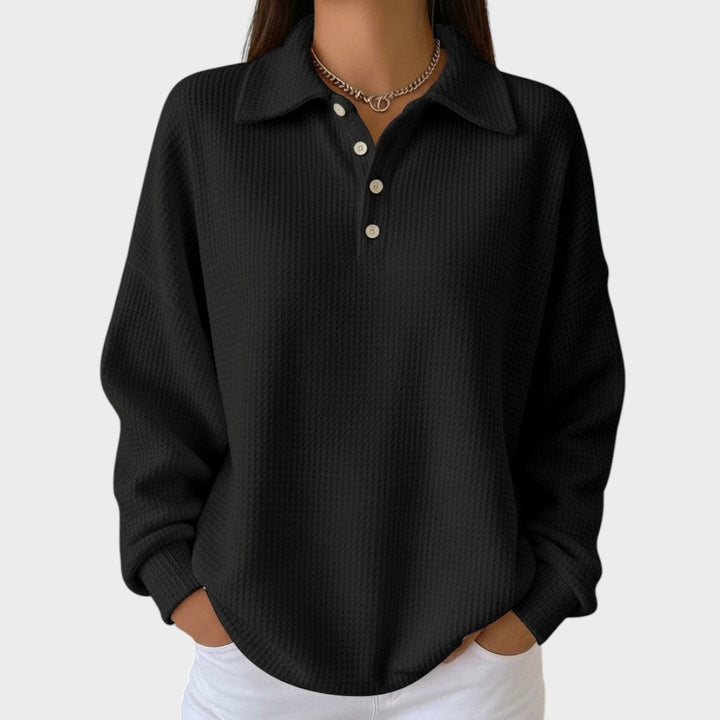 Ailén | Polo de Punto con Cuello