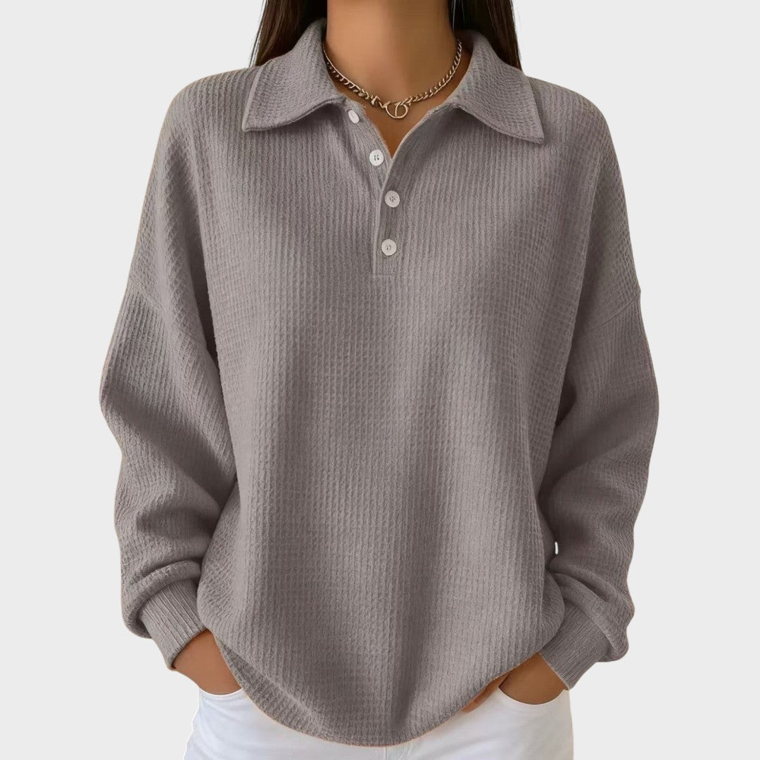 Ailén | Polo de Punto con Cuello
