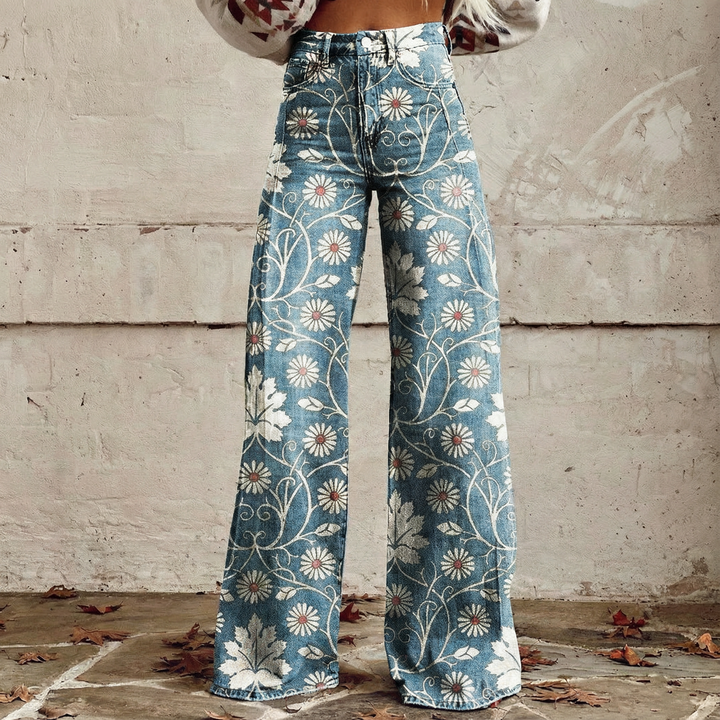 Viola | Pantalones Anchos Boho Cómodos