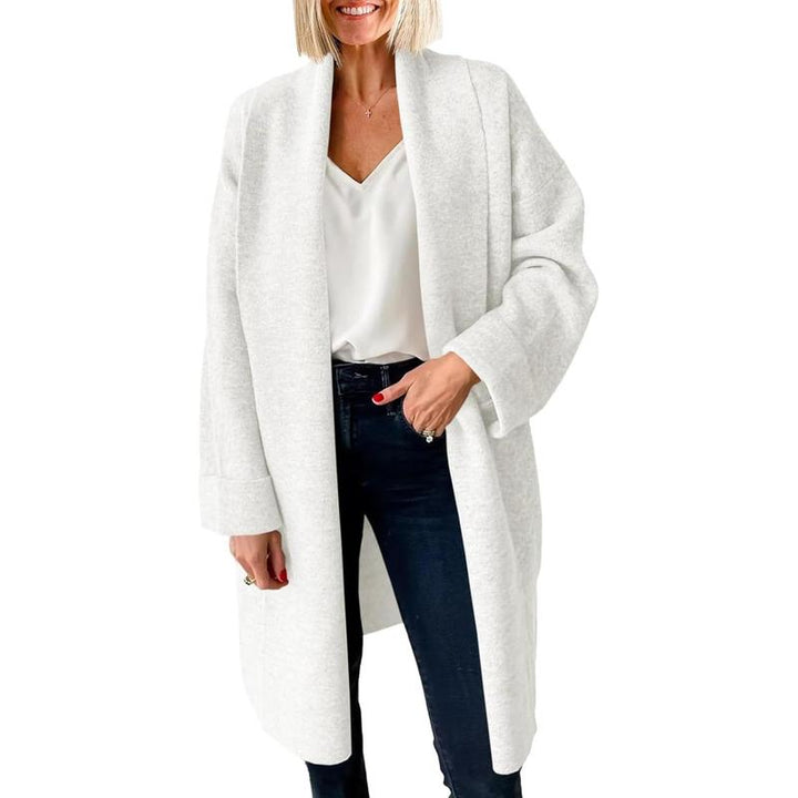 Oliviene | Cárdigan Largo Oversized Abierto y Cómodo