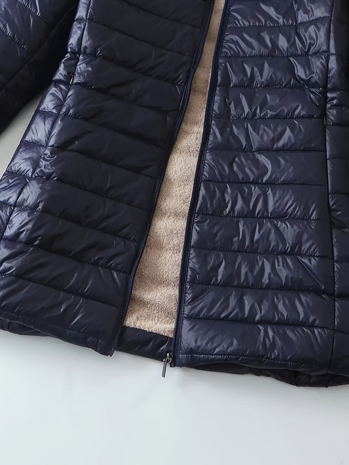 Vicky | Chaqueta Puffer Acolchada con Forro de Forro Polar
