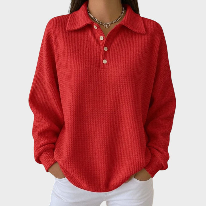 Ailén | Polo de Punto con Cuello