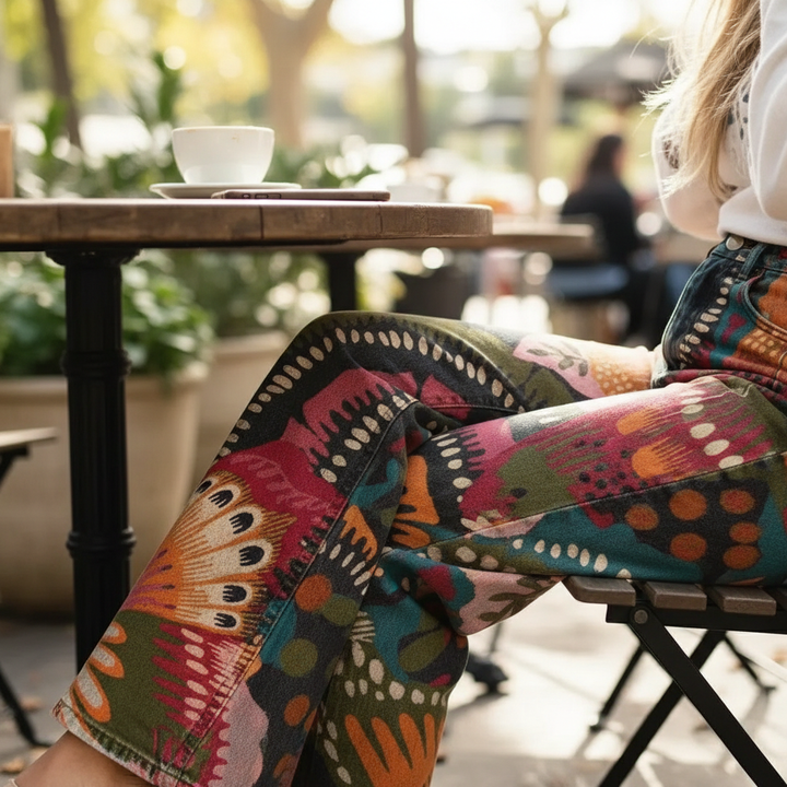 Isabella | Pantalones de Festival Boho Vintage