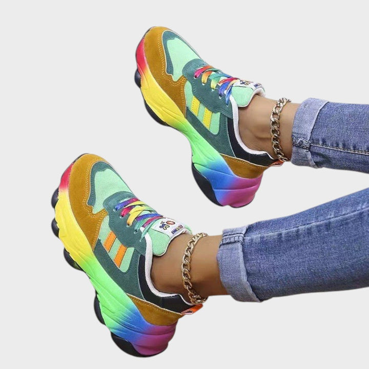 Catharina | Zapatillas Ortopédicas Coloridas