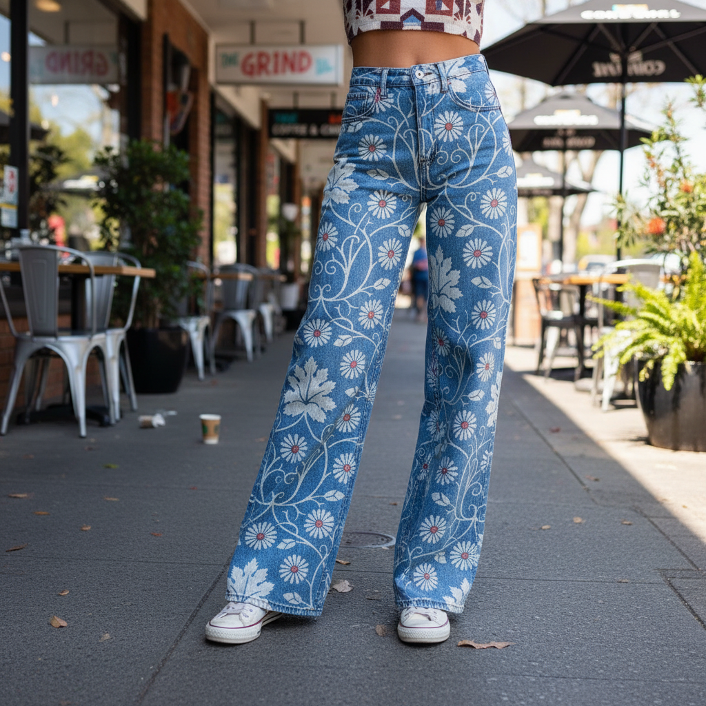 Viola | Pantalones Anchos Boho Cómodos