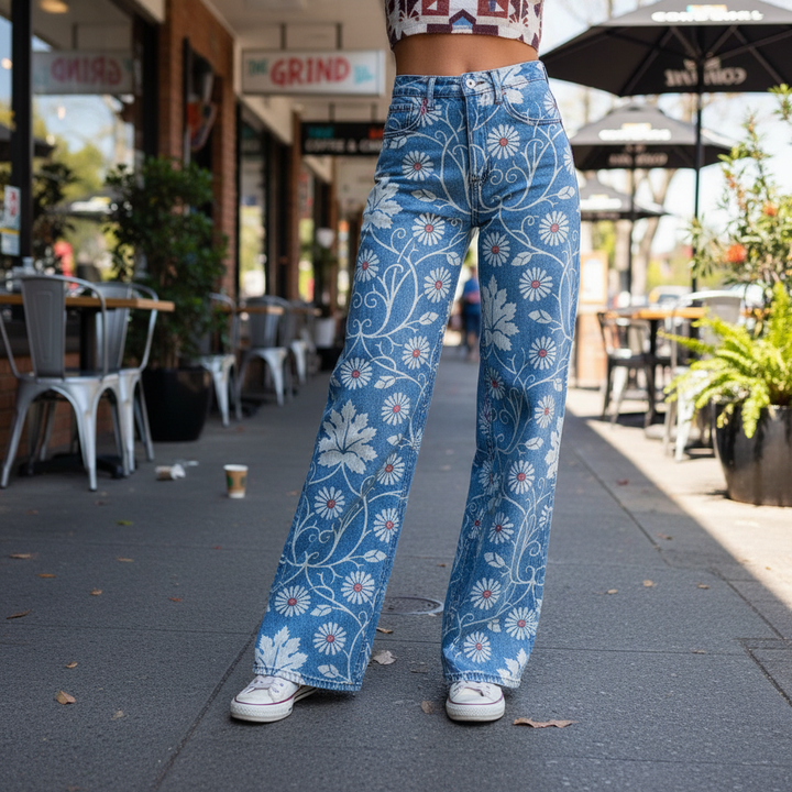 Viola | Pantalones Anchos Boho Cómodos