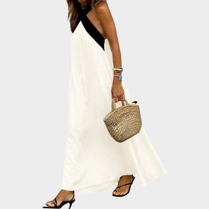 Ornella | Vestido con Escote Cruzado