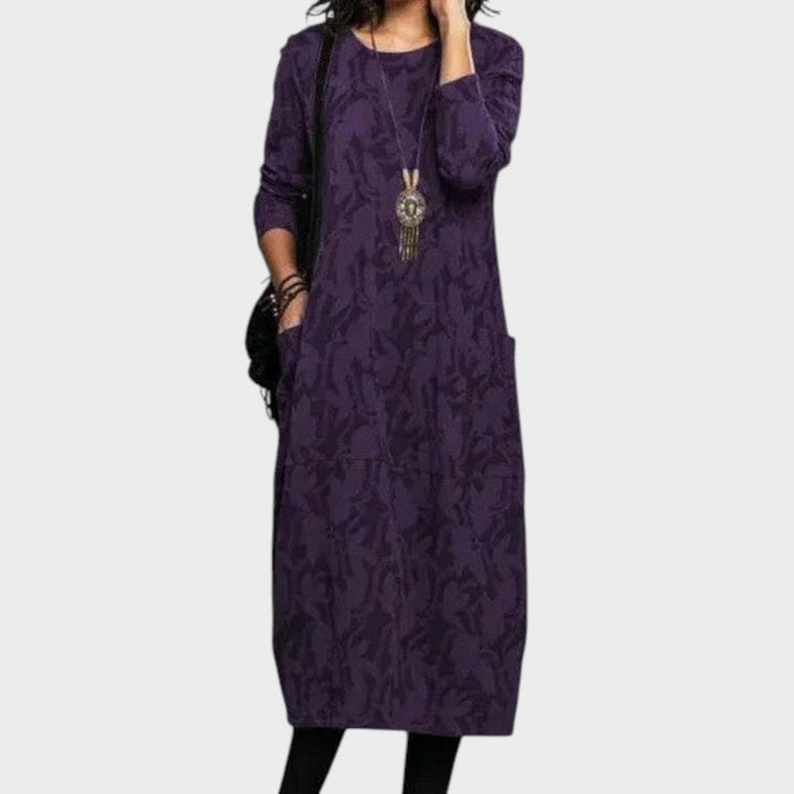 Rufina | Vestido Elegante de Manga Larga