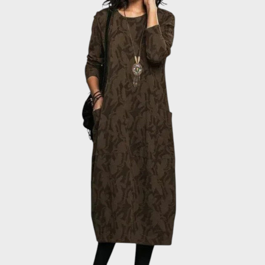 Rufina | Vestido Elegante de Manga Larga