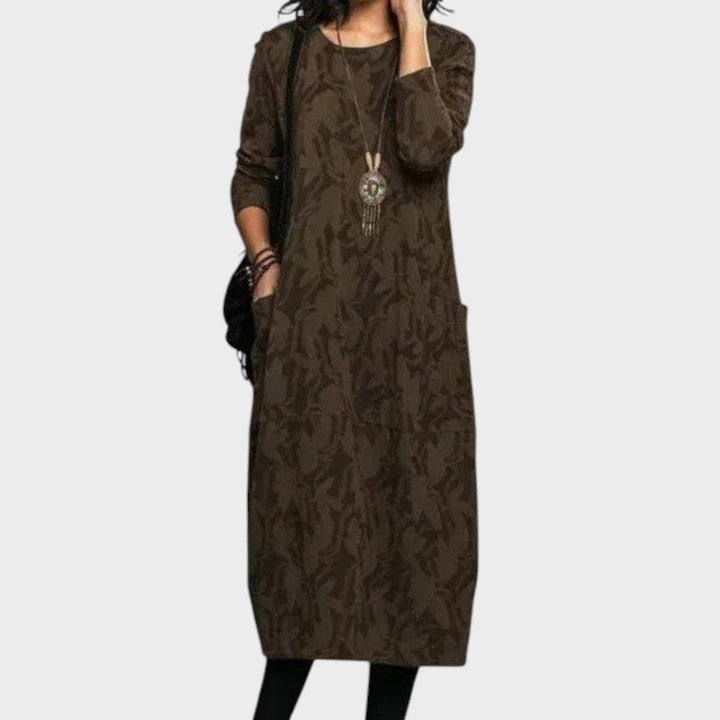 Rufina | Vestido Elegante de Manga Larga