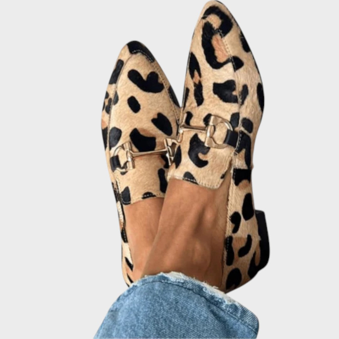 Lea | Mocasines con Estampado Animal