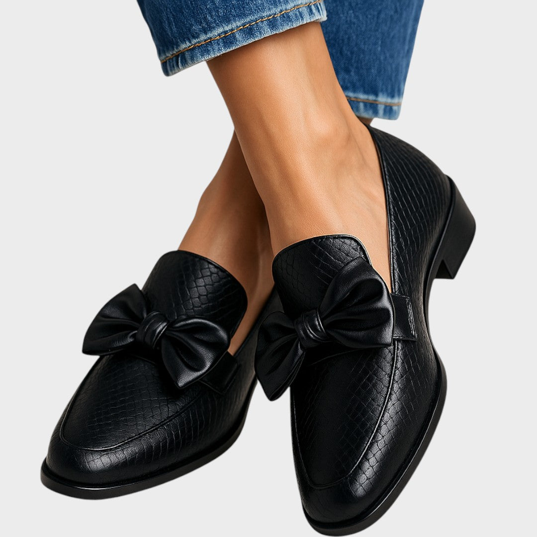 Claudia | Mocasines con Moño