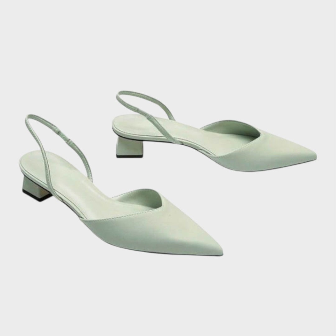Emerald | Zapatos de Taco con Punta Fina