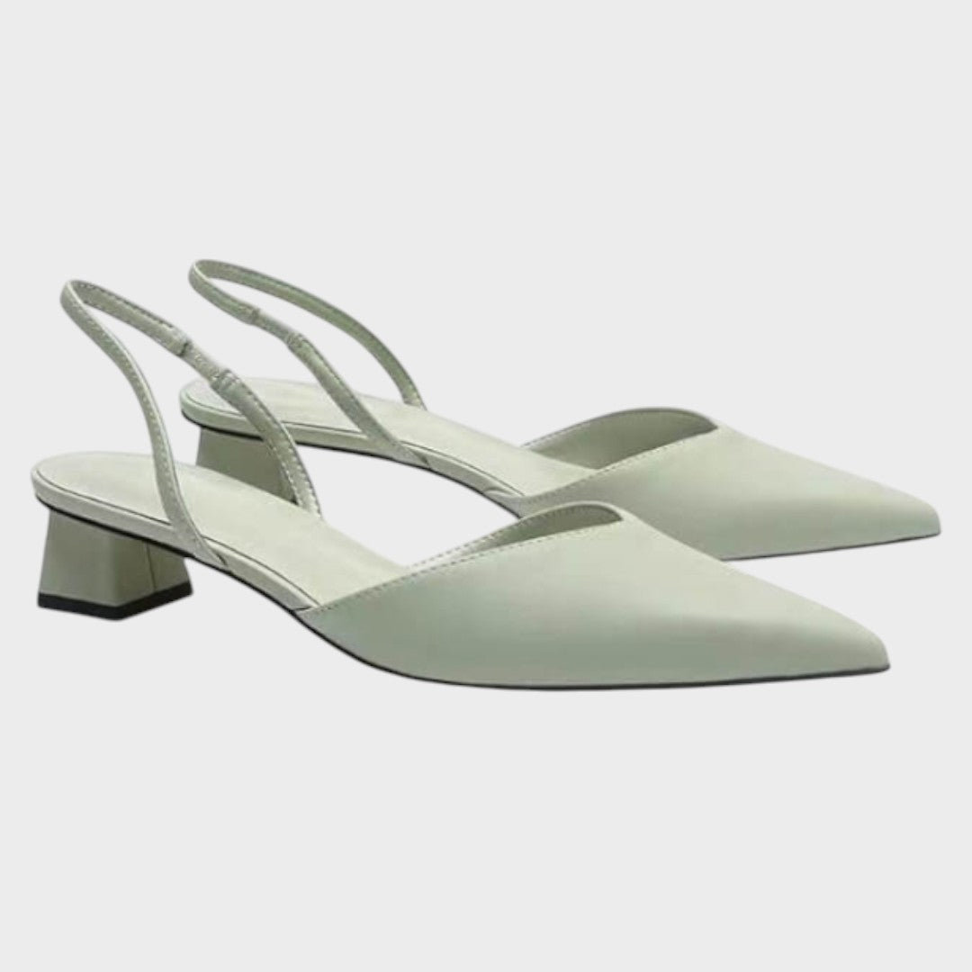 Emerald | Zapatos de Taco con Punta Fina
