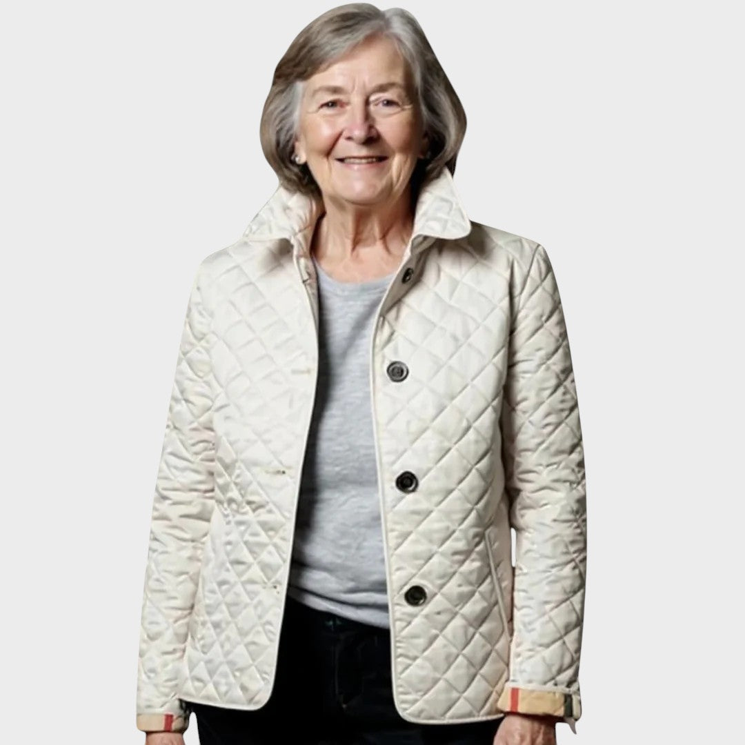 Tamara | Campera Acolchada con Costura en Rombos