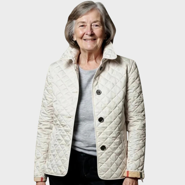 Tamara | Campera Acolchada con Costura en Rombos