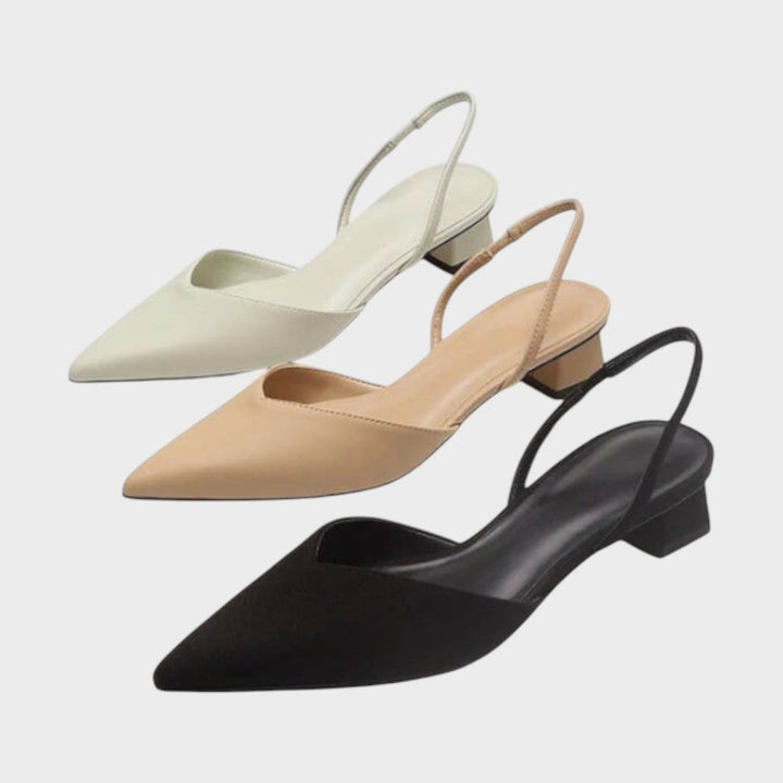 Emerald | Zapatos de Taco con Punta Fina