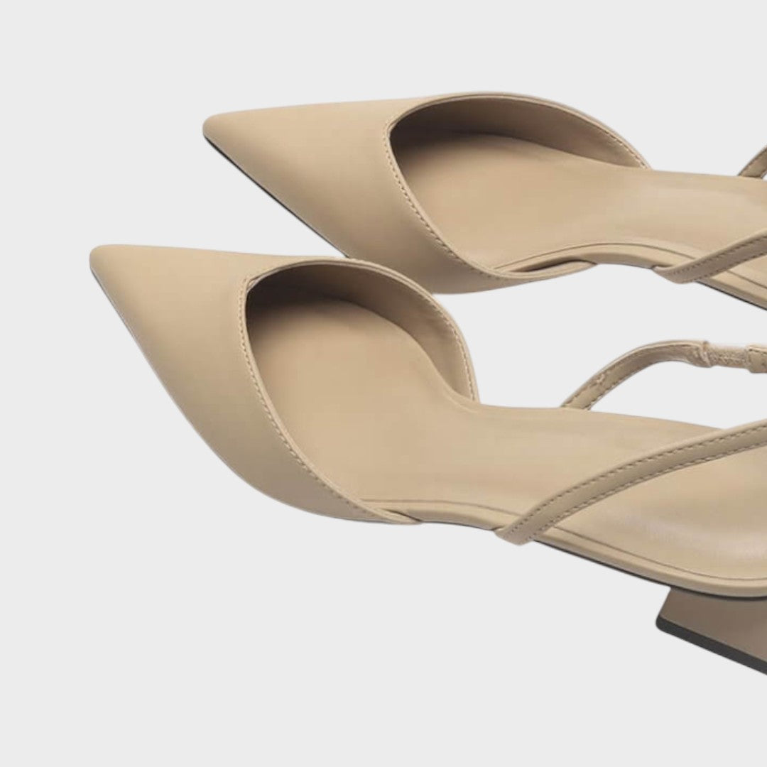 Emerald | Zapatos de Taco con Punta Fina