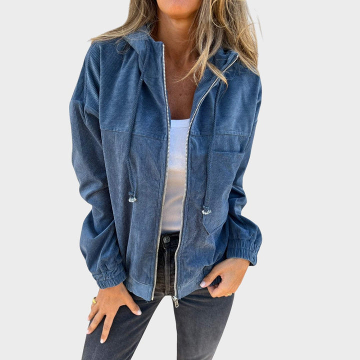 Ivonne | Campera de Pana con Capucha