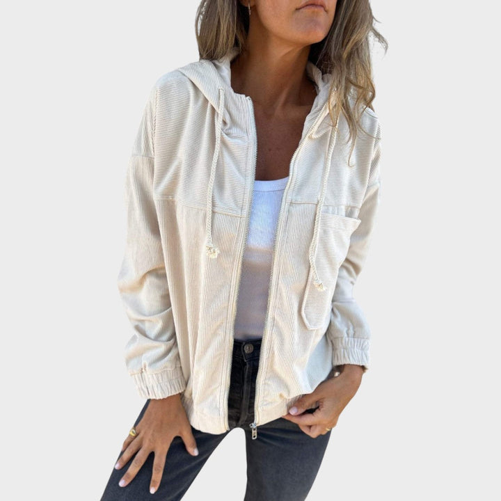 Ivonne | Campera de Pana con Capucha