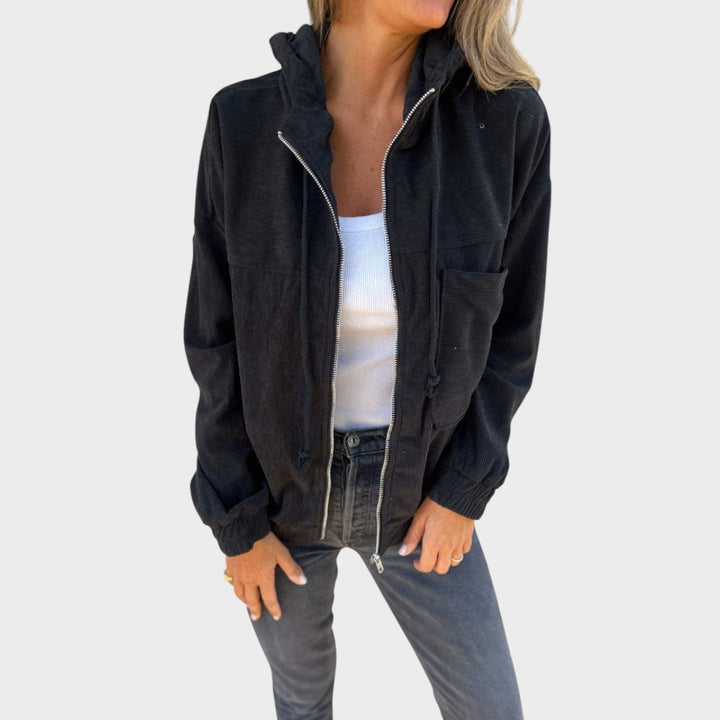 Ivonne | Campera de Pana con Capucha