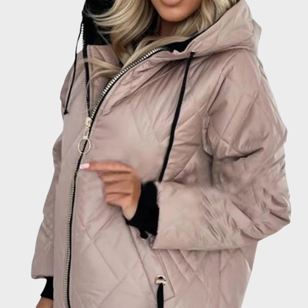 Daiana | Campera Acolchada con Capucha