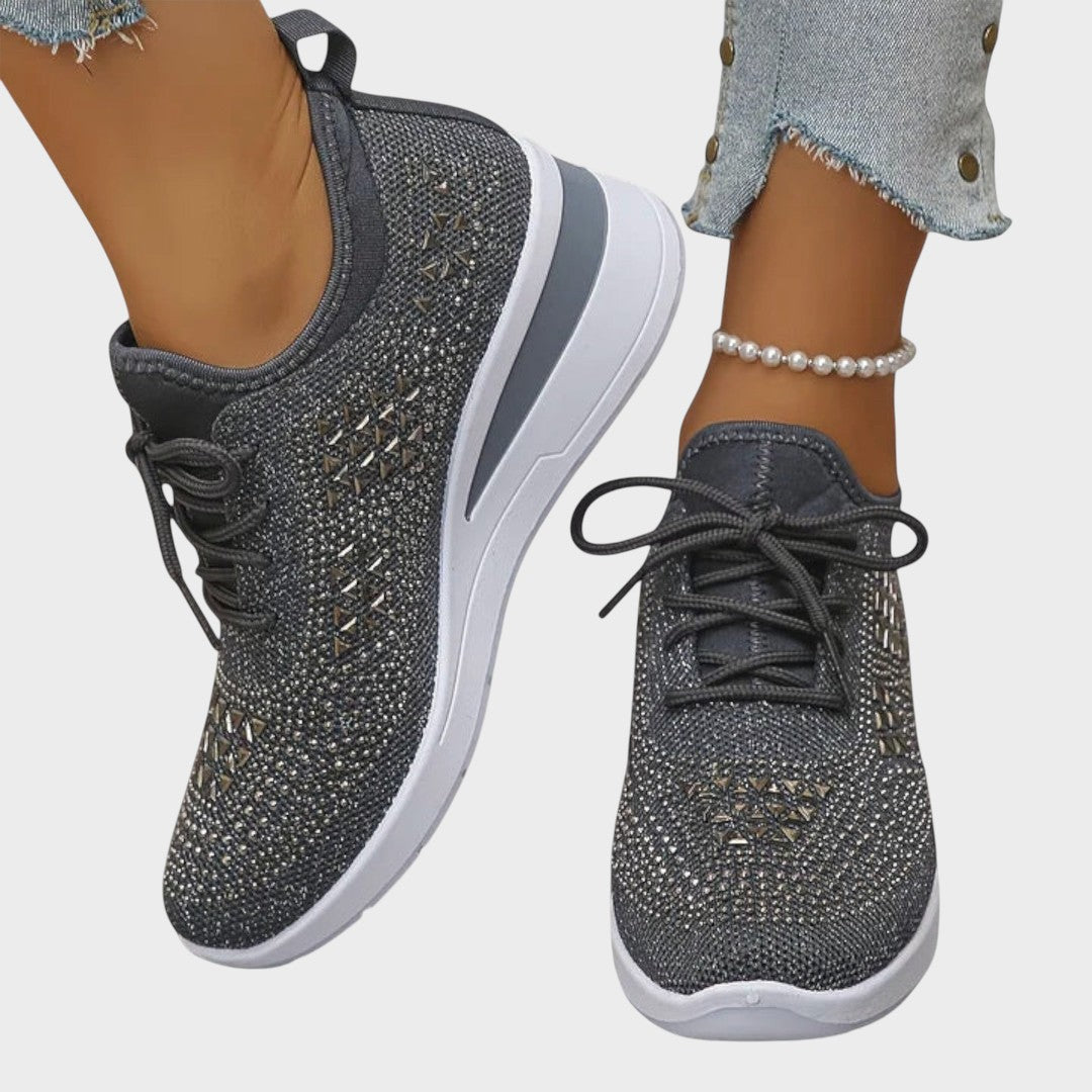 Giselle | Zapatillas Ortopédicas con Strass