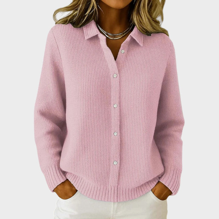 Clara | Cárdigan Casual de Malla
