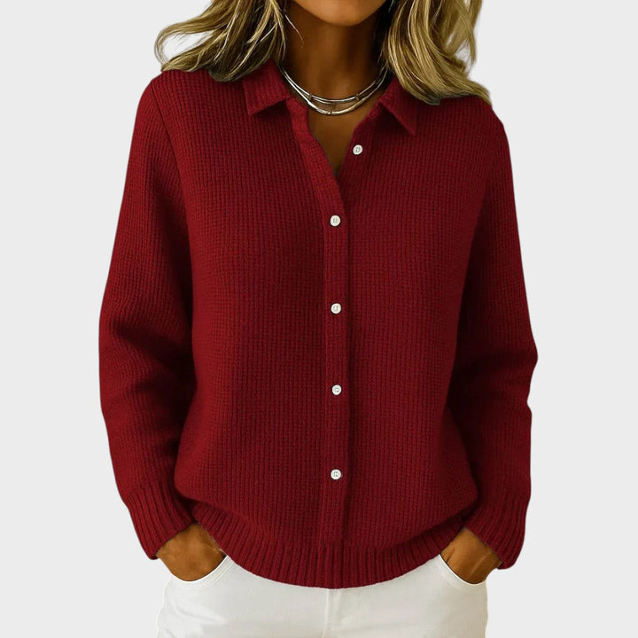 Clara | Cárdigan Casual de Malla