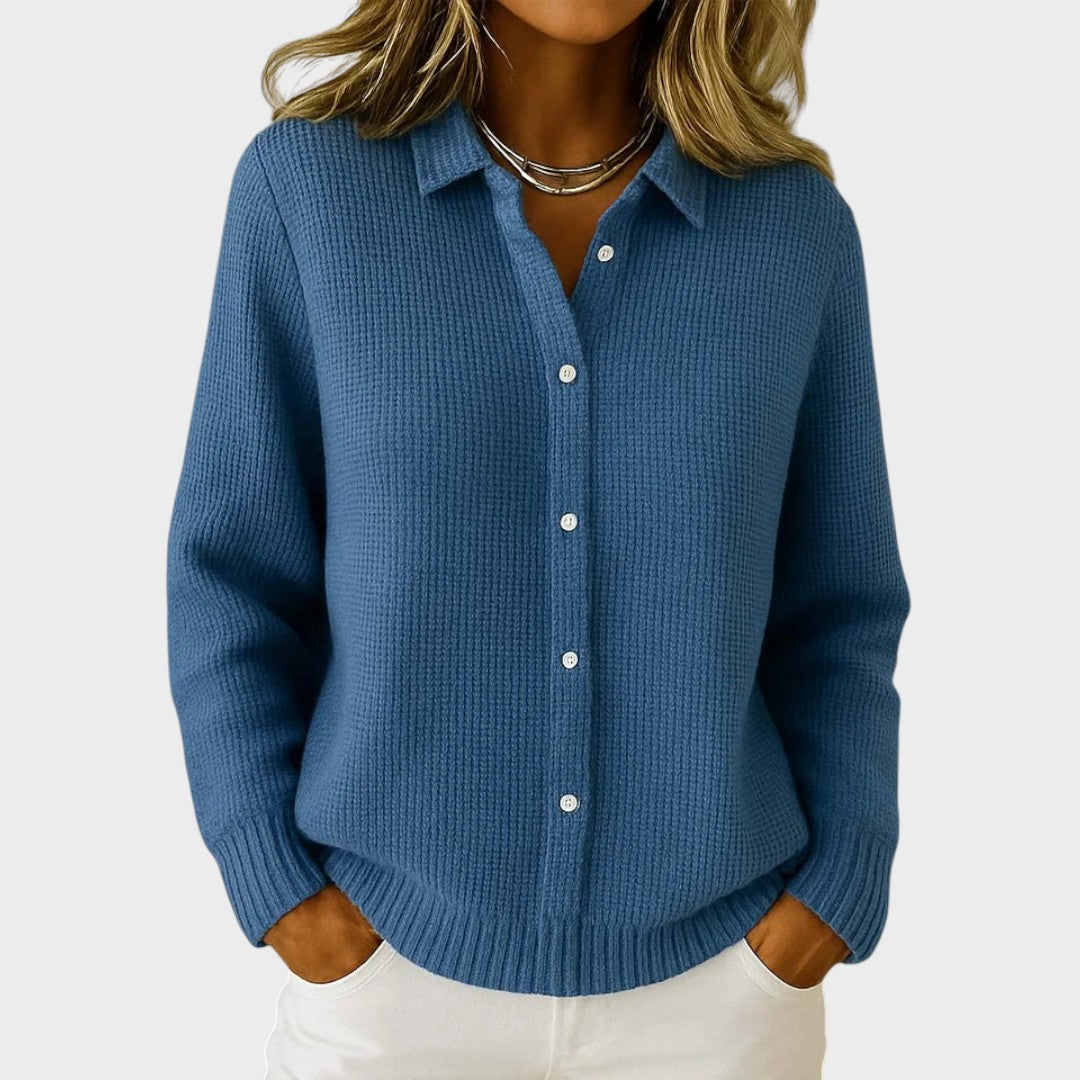 Clara | Cárdigan Casual de Malla