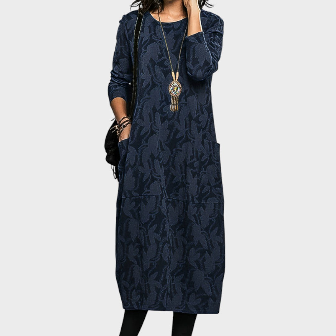 Rufina | Vestido Elegante de Manga Larga