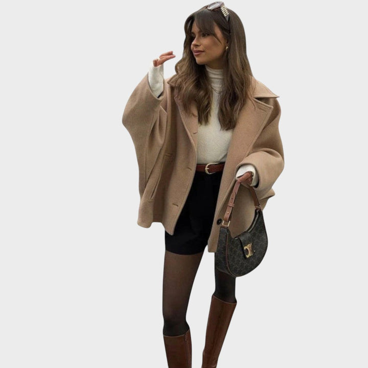 Johana | Abrigo Oversize Tipo Lana