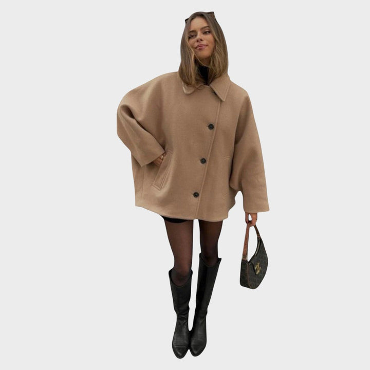 Johana | Abrigo Oversize Tipo Lana