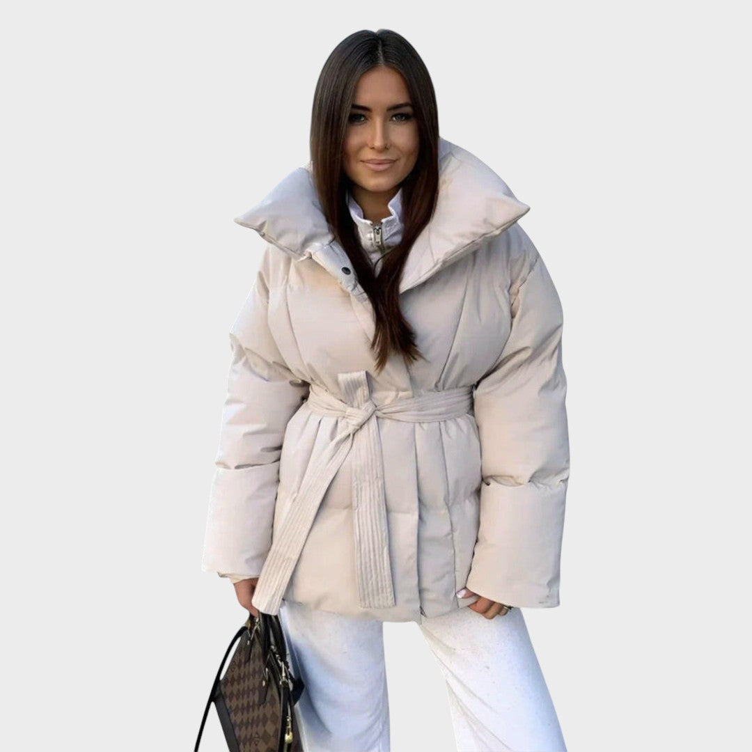 Magalí | Campera Acolchada con Cinturón