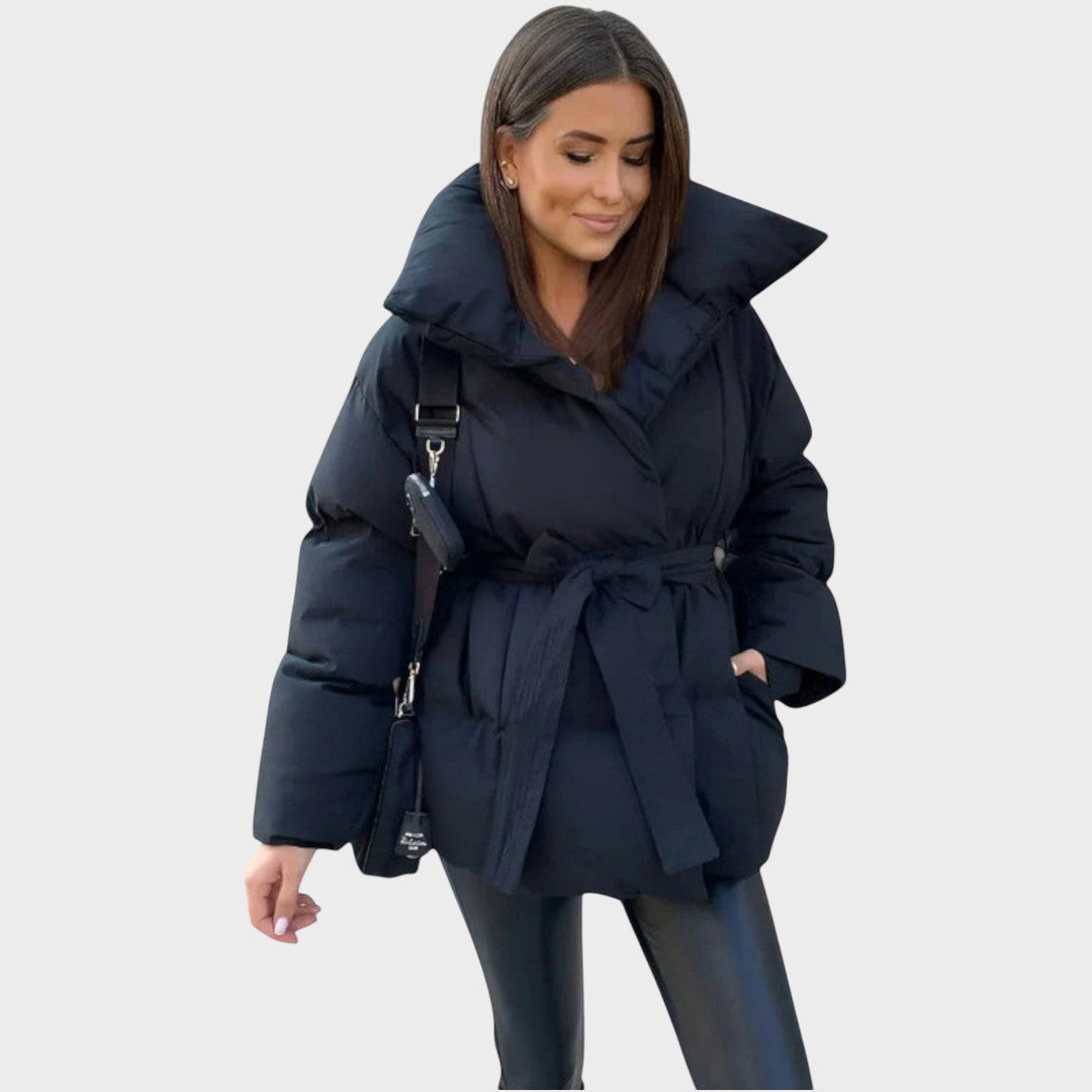 Magalí | Campera Acolchada con Cinturón