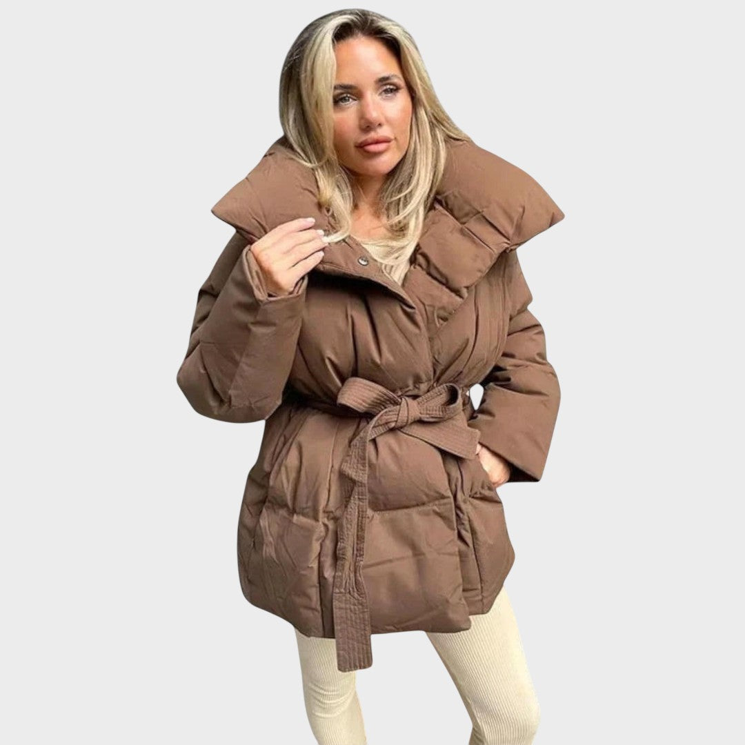 Magalí | Campera Acolchada con Cinturón