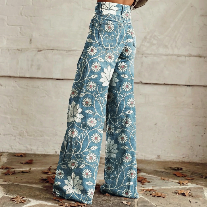 Viola | Pantalones Anchos Boho Cómodos