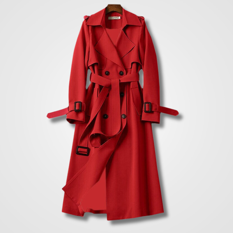 Helena | Abrigo Trench Elegante de Primavera para Mujeres