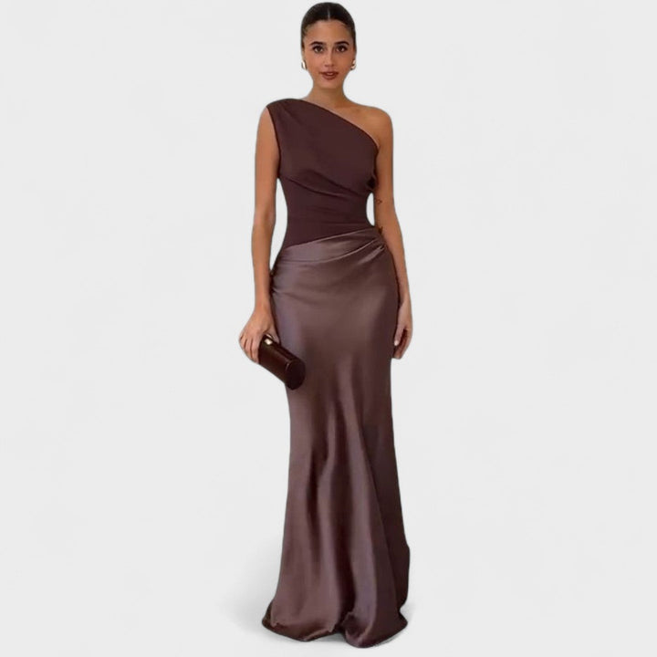 Mora | Vestido Elegante de Un Hombro