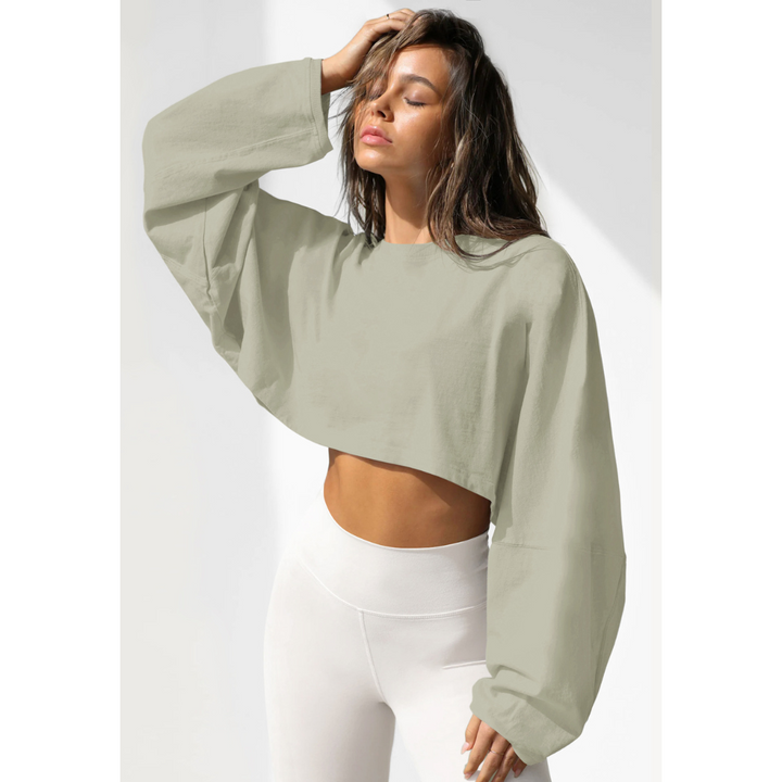Skye | Sudadera recortada casual para mujeres