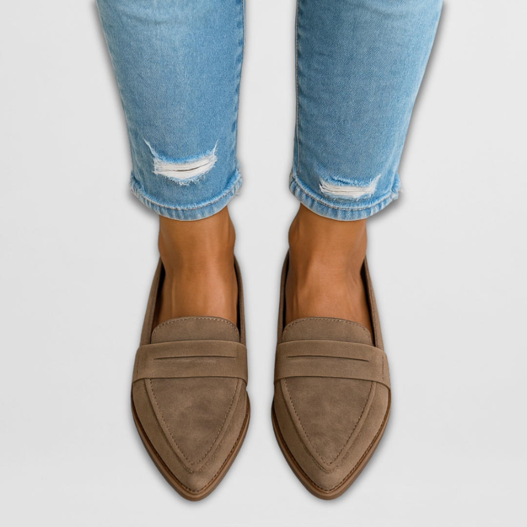 Nadia | Mocasines de ante